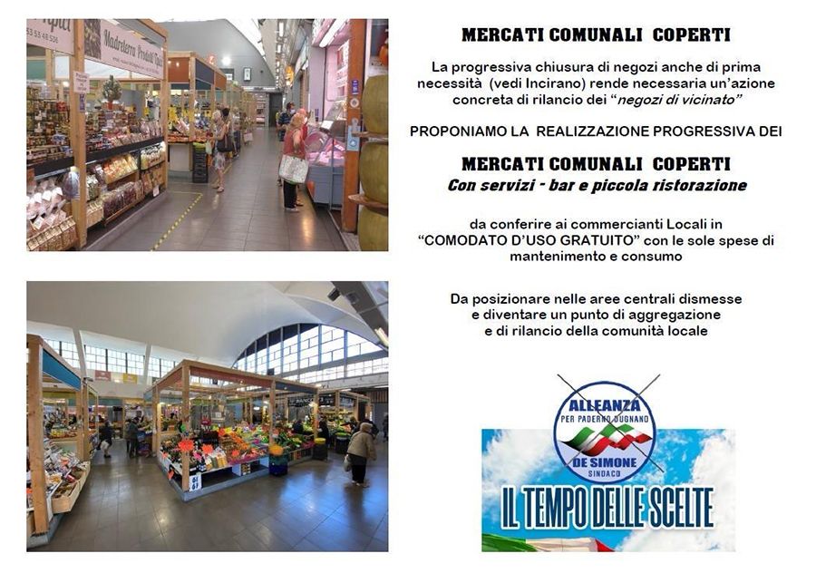 Mercati comunali coperti